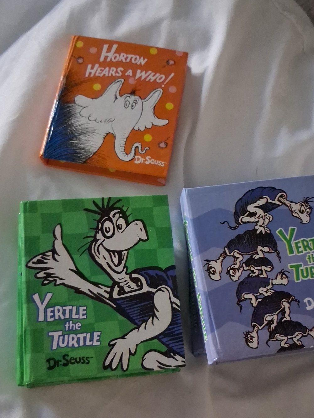 BNWT 8 mini DR SEUSS Books- YERTLE THE TURTLE